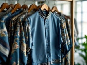 Traditional Thai dress professionally dry cleaned and pressed at Bims Laundry Cafe in Everett